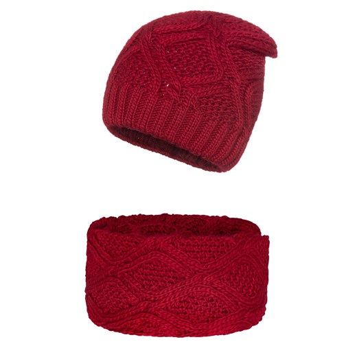 Zimowy komplet Damski ze sklepu JK-Collection w kategorii Komplety czapka i szalik damskie - zdjęcie 78499722