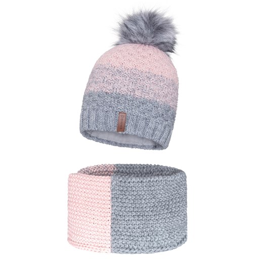 Zimowy komplet Damski ze sklepu JK-Collection w kategorii Komplety czapka i szalik damskie - zdjęcie 78499790