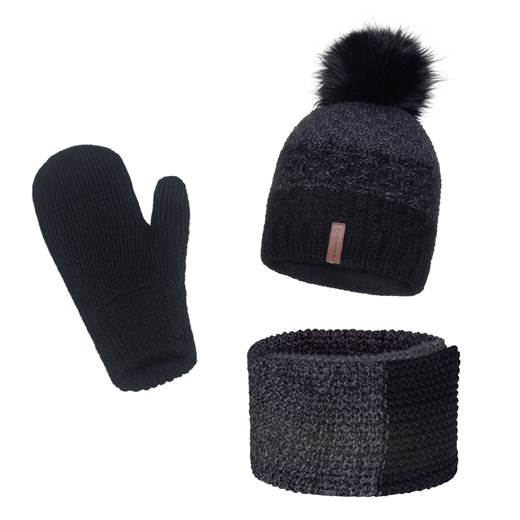 Zimowy komplet Damski ze sklepu JK-Collection w kategorii Komplety czapka i szalik damskie - zdjęcie 78499960