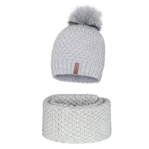 Zimowy komplet Damski ze sklepu JK-Collection w kategorii Komplety czapka i szalik damskie - zdjęcie 78500013