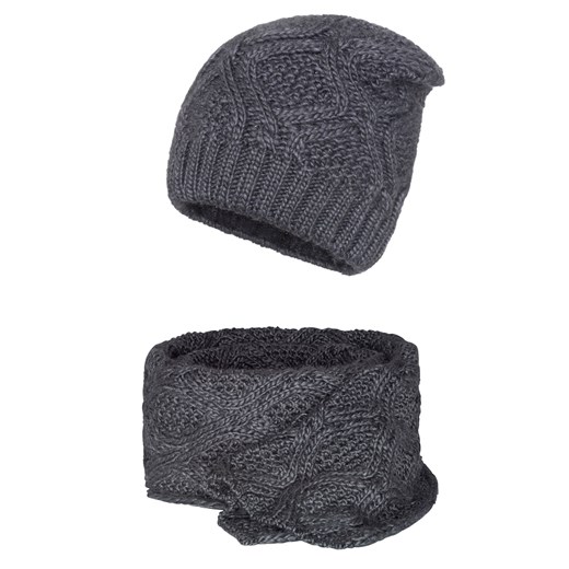 Zimowy komplet Damski ze sklepu JK-Collection w kategorii Komplety czapka i szalik damskie - zdjęcie 78500101