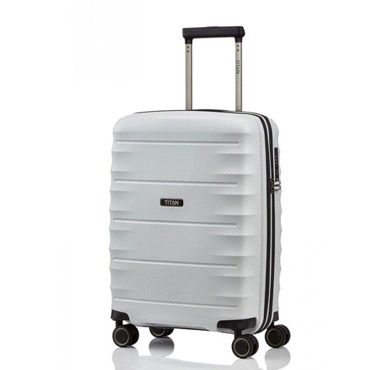 Mała walizka kabinowa TITAN HIGHLIGHT 842406-33 Biała Titan  uniwersalny okazja Bagażownia.pl 