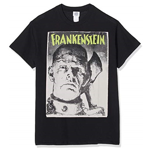 rockoff Trade męski T-shirt Frankenstein -  l czarny