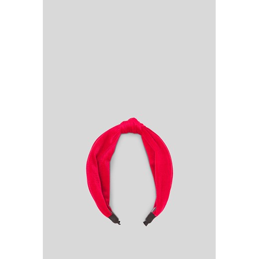 C&A Aksamitna opaska na głowę, Czerwony, Rozmiar: 1 rozmiar Accessoires C&a  1 rozmiar C&A