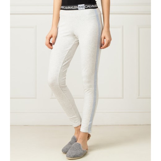 Spodnie damskie Calvin Klein Underwear z napisem 