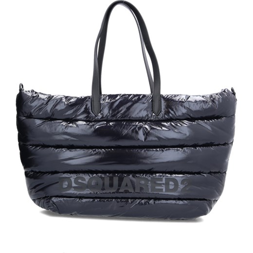 Shopper bag Dsquared2 skórzana 