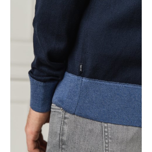 Joop! Jeans Sweter Carisio | Regular Fit | z dodatkiem wełny  Joop! Jeans XXL Gomez Fashion Store