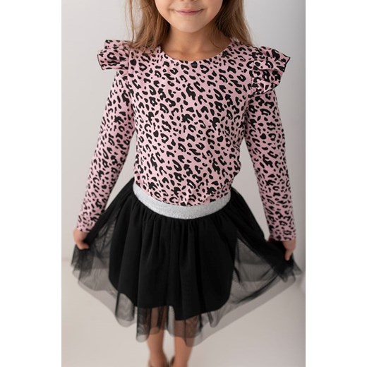 Różowa bluzka dla dziewczynki w panterkę 98 Jesień Myprincess / Lily Grey   okazyjna cena myprincess.pl 