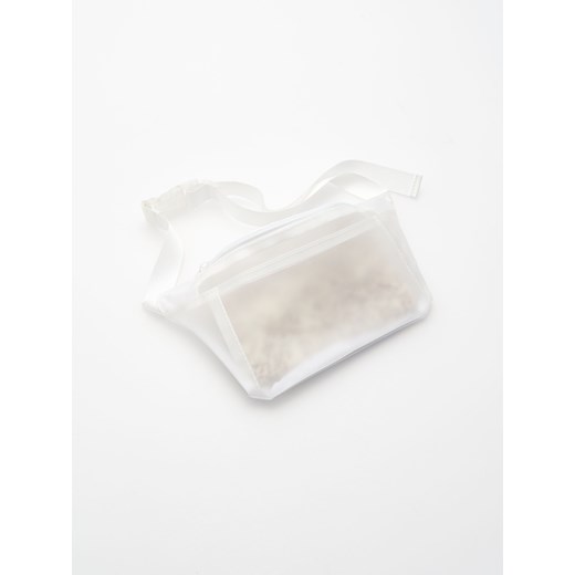 Reserved - Transparentna saszetka z torebką wewnątrz - Biały Reserved  One Size 