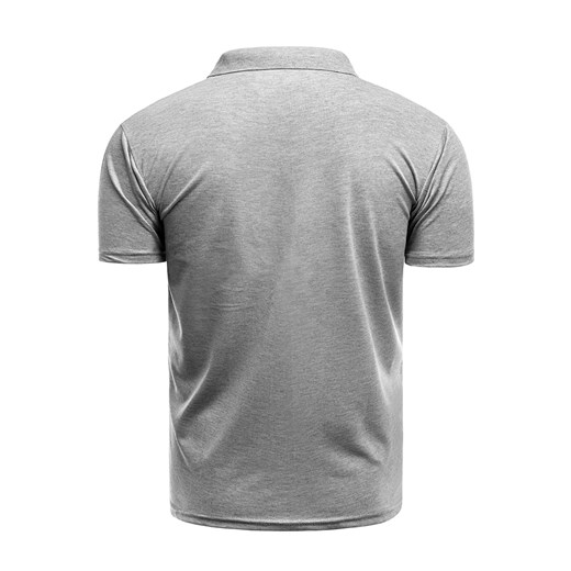 T-shirt męski Risardi z krótkim rękawem bez wzorów 