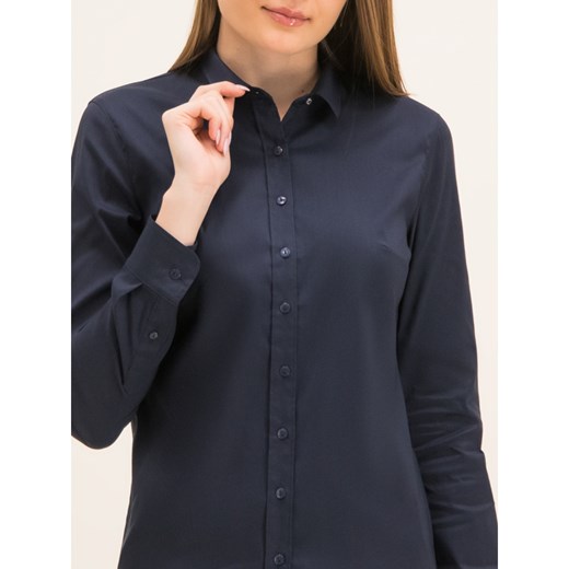 Koszula Amy Str Shirt Ls W1 1M87647510 Granatowy Slim Fit