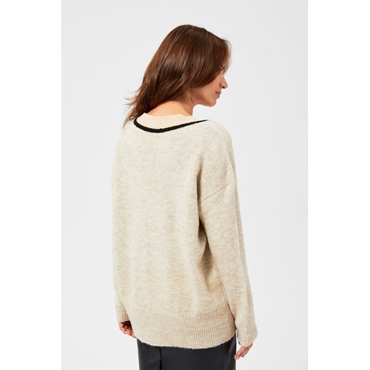 Sweter typu oversize   M Moodo.pl