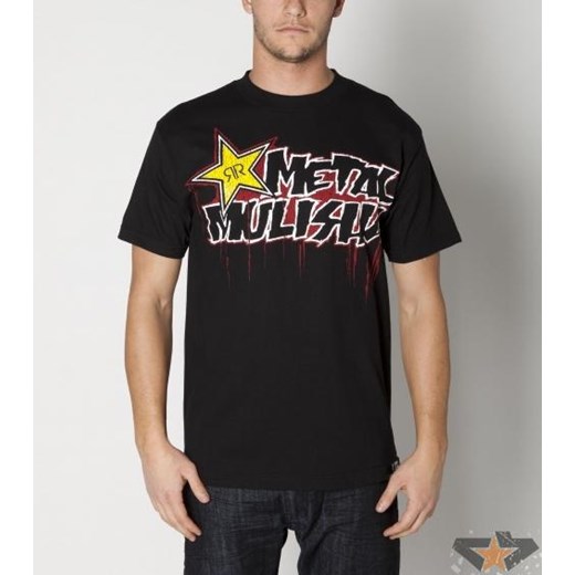 koszulka mężczyźni METAL MULISHA - Rockstar Molten - Black - M115S18155