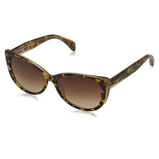 Karen Millen okulary przeciwsłoneczne damskie Luxe brązowe (Torf) 57.0   sprawdź dostępne rozmiary Amazon