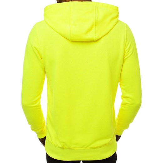 Bluza męska Ozonee żółta w stylu młodzieżowym 
