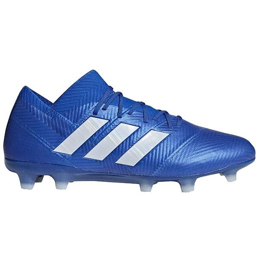 Buty piłkarskie korki Nemeziz 18.1 FG Adidas (niebieskie) Adidas  43 1/3 okazyjna cena SPORT-SHOP.pl 