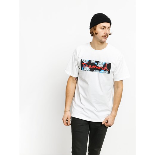 T-shirt męski Diamond Supply Co. z krótkim rękawem 