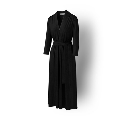 sukienka LIBERTY DRESS czarna - uszyta w Rykach Risk Made In Warsaw L