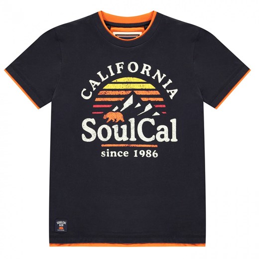 T-shirt chłopięce Soulcal z krótkim rękawem 