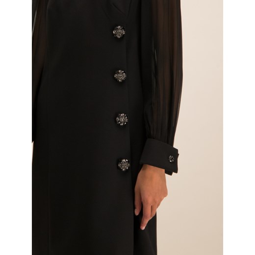 Sukienka Luisa Spagnoli z długim rękawem na sylwestra mini 