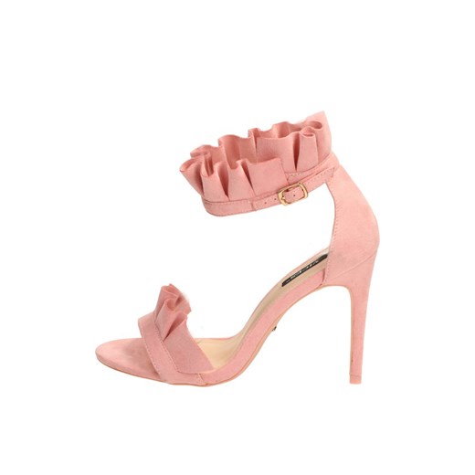 Różowe sandały, szpilki damskie VICES 5084-20