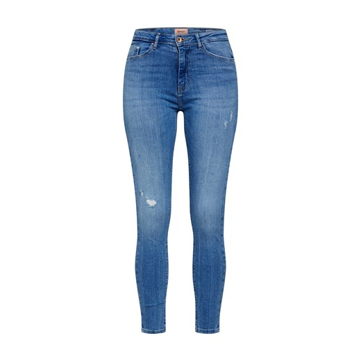 Niebieskie jeansy damskie Only w miejskim stylu 