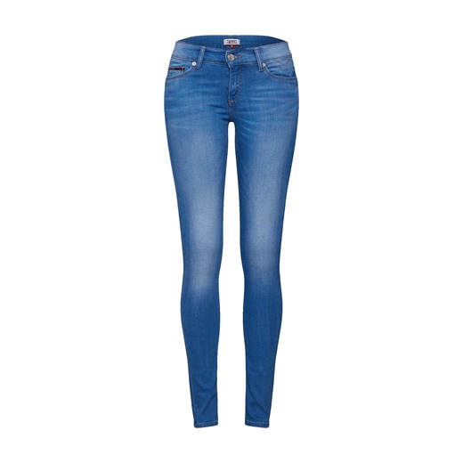 Jeansy damskie niebieskie Tommy Jeans z jeansu 