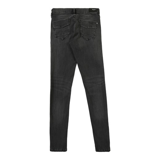 Spodnie dziewczęce czarne Pepe Jeans bez wzorów 