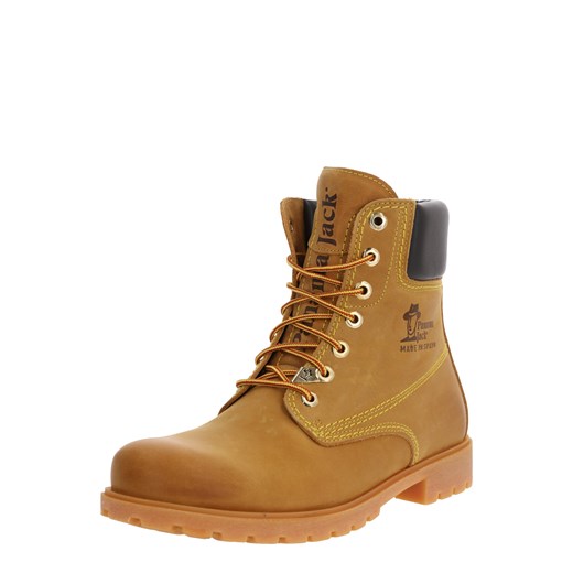 Buty zimowe męskie Panama Jack ze skóry w stylu militarnym