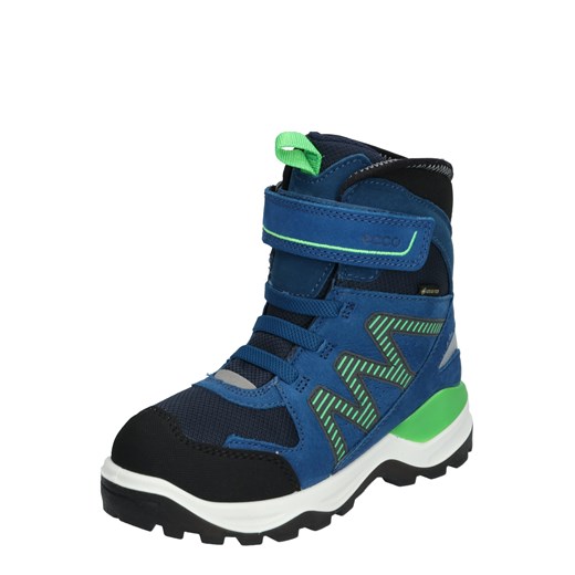 Buty zimowe dziecięce Ecco zamszowe na rzepy