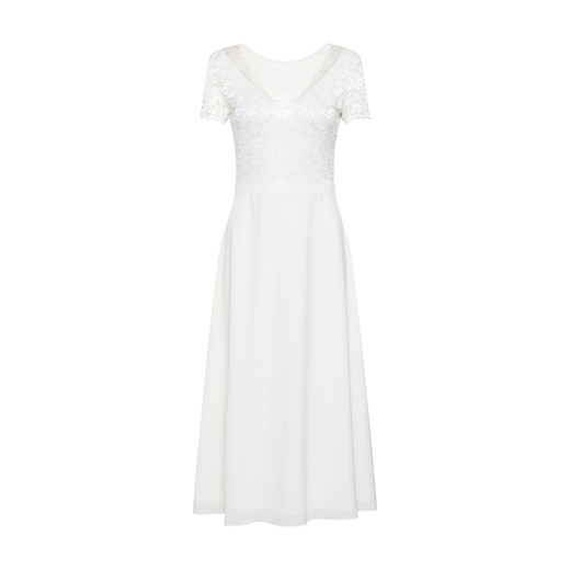 Sukienka biała Swing maxi balowe 