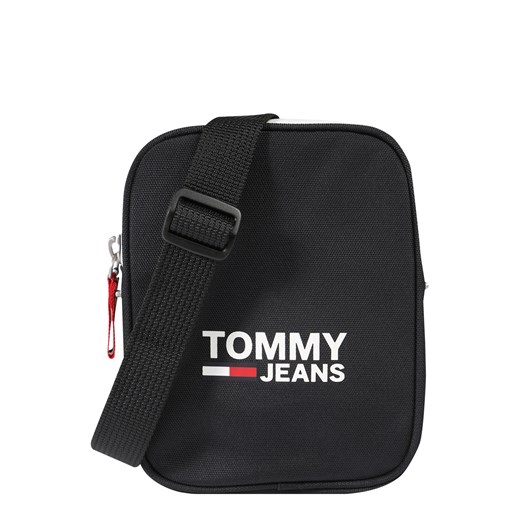 Listonoszka Tommy Jeans na ramię średnia bez dodatków 