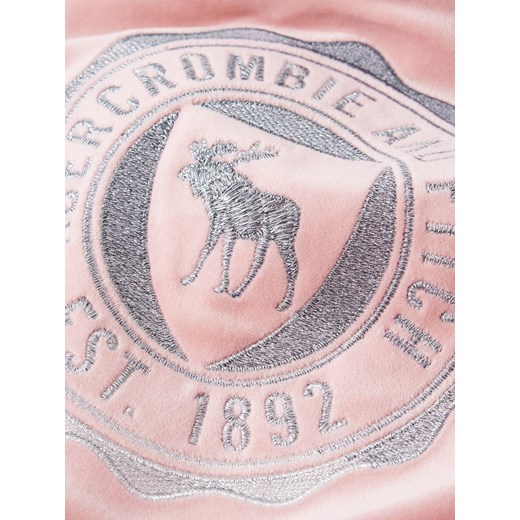 Bluza dziewczęca Abercrombie & Fitch różowa 
