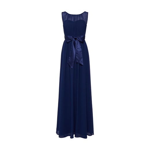 Dorothy Perkins sukienka niebieska maxi z okrągłym dekoltem 
