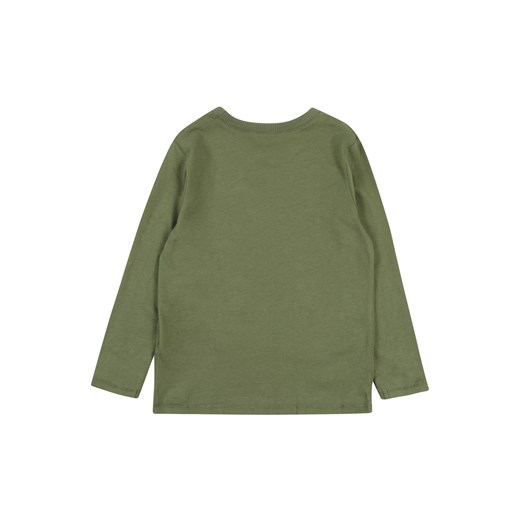 Review For Kids t-shirt chłopięce z długimi rękawami zielony jesienny 