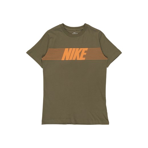 T-shirt chłopięce Nike Sportswear zielony 