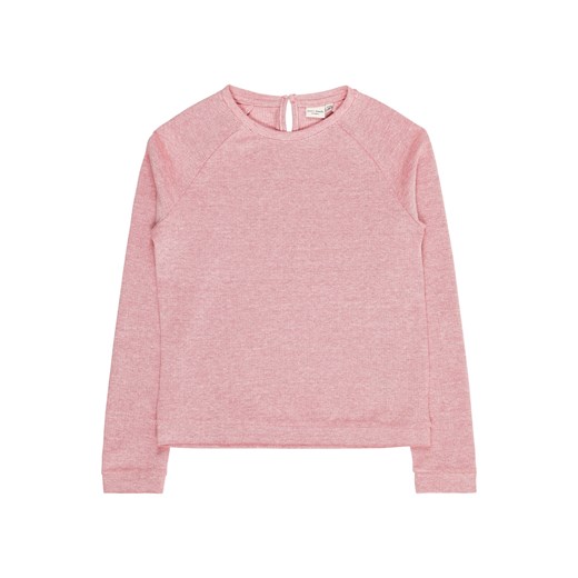 Sweter dziewczęcy Name It różowy bawełniany 
