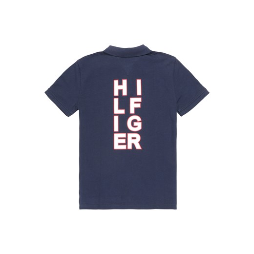T-shirt chłopięce Tommy Hilfiger z napisami z krótkim rękawem 