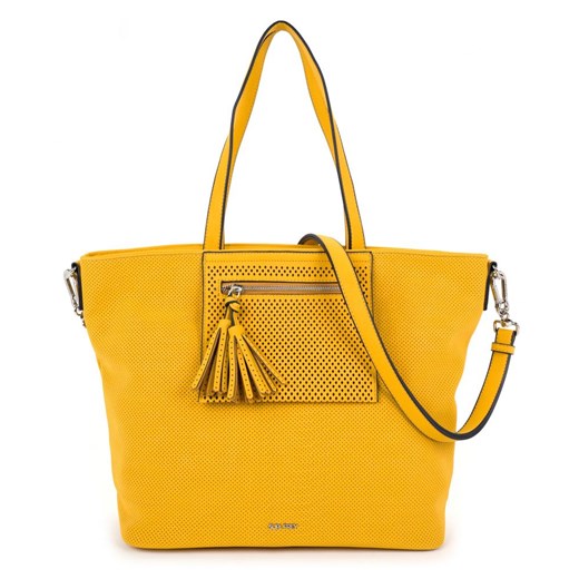 Żółta shopper bag Suri Frey 