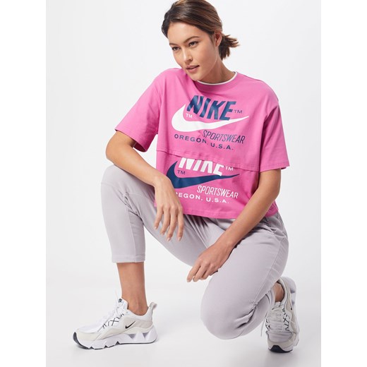 Bluzka sportowa różowa Nike Sportswear 