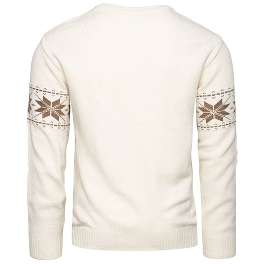 Sweter męski Recea wełniany w stylu młodzieżowym 