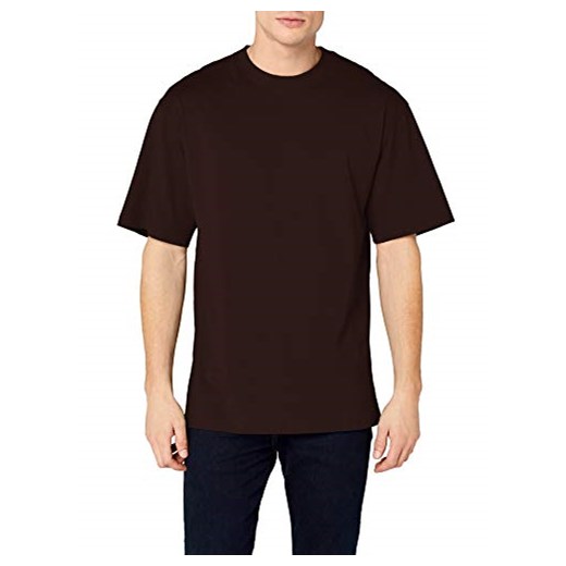 Urban Classics - męski t-shirt, długa (Tall-T) i nadwymiarowa (oversize) -  3xl brązowy