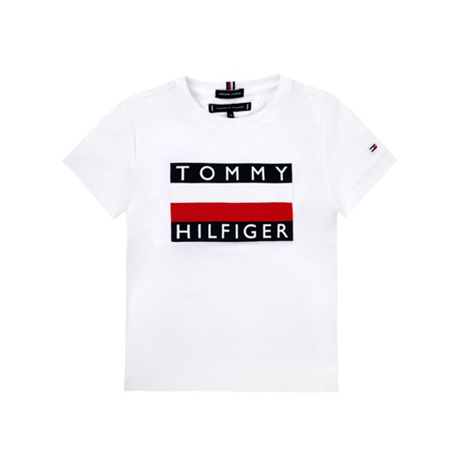 T-shirt chłopięce Tommy Hilfiger w nadruki 