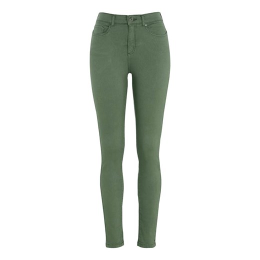 Zielone jeansy damskie Cellbes 