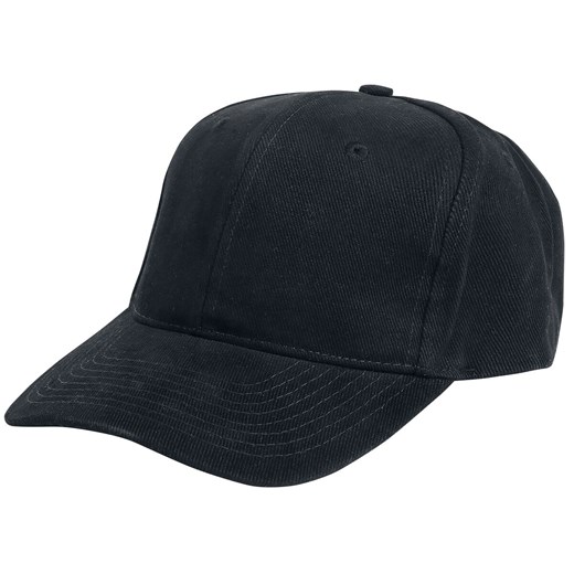 Beechfield - Pro Style Heavy Brushed Cotton Cap - Czapka - czarny   STANDARD 
