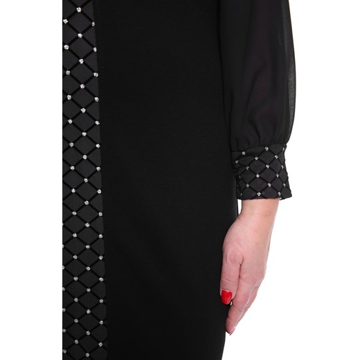 Czarna sukienka arabskie noce   64 Modne Duże Rozmiary