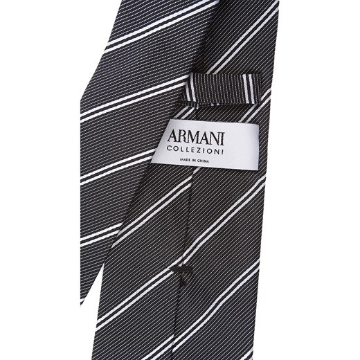 Krawat Giorgio Armani w abstrakcyjnym wzorze