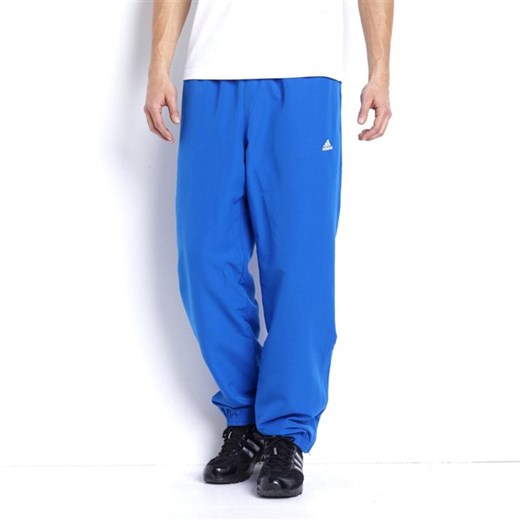 Sportowe spodnie Adidas la-redoute-pl niebieski sznurek