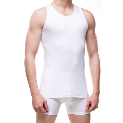 Męska koszulka na ramiączkach Cornette Authentic 213 biała