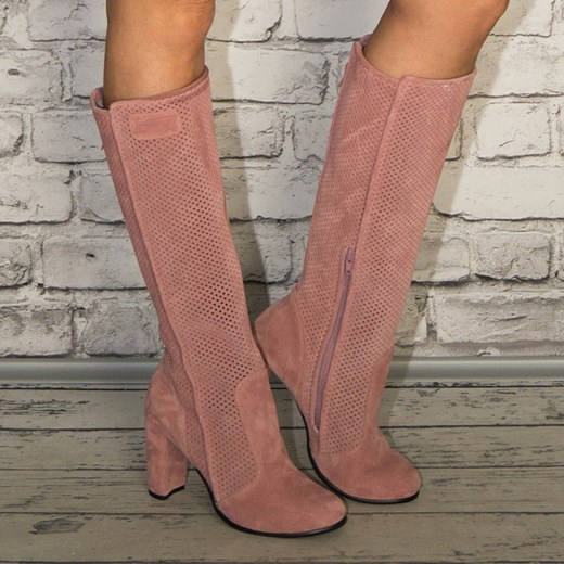 Kozaki damskie Beyco Pisarek ze skóry 